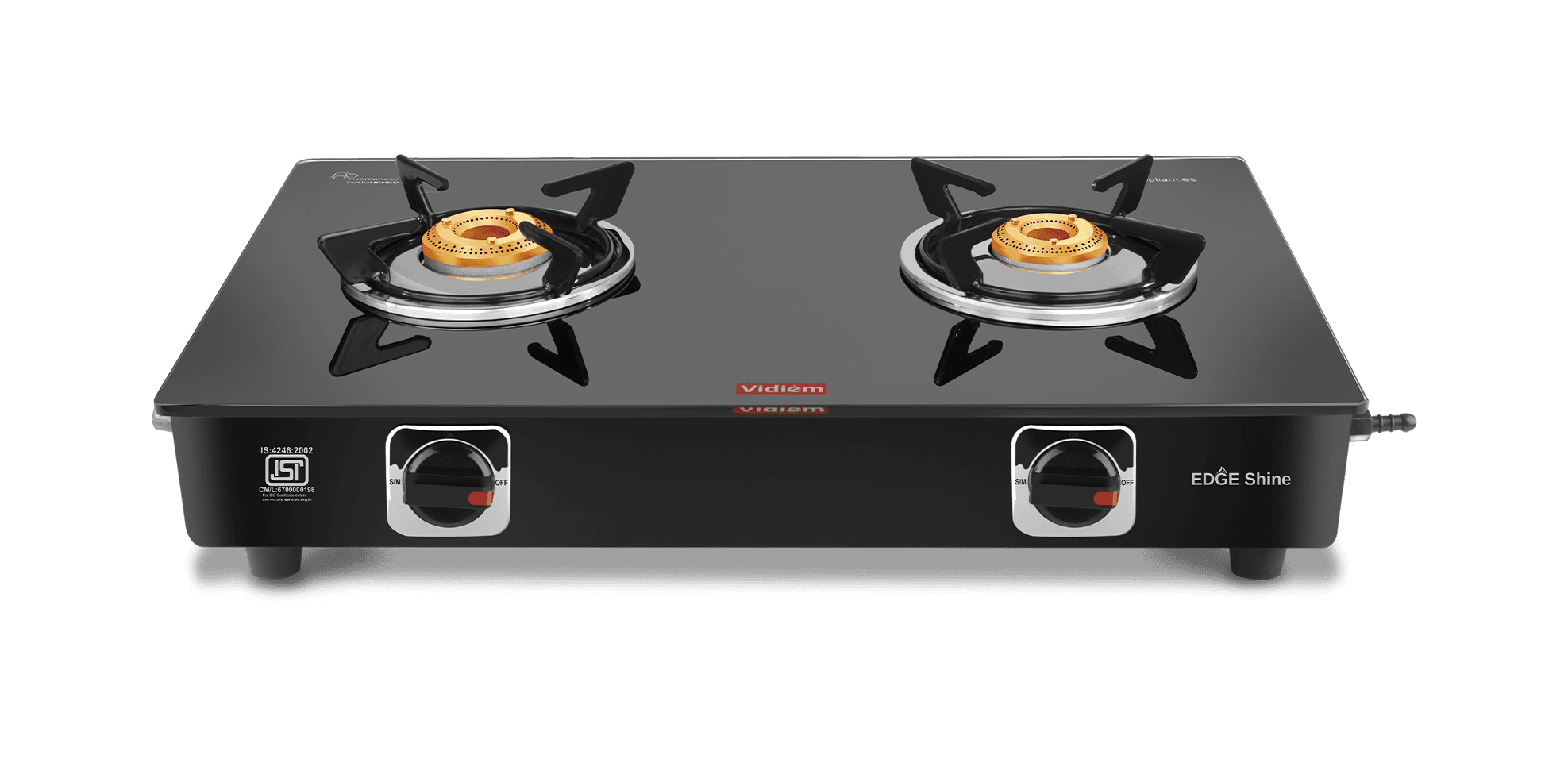 vidiem 2 burner gas stove price